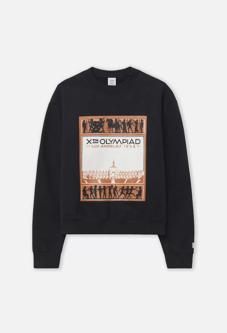 Outlet JOHN ELLIOTT x Olympic Heritage Los Angeles Crew Black