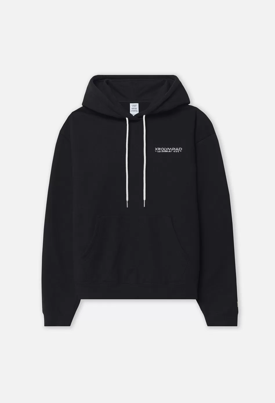 Cheap JOHN ELLIOTT x Olympic Heritage Los Angeles Hoodie Black