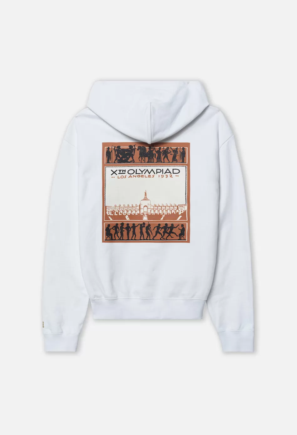Cheap JOHN ELLIOTT x Olympic Heritage Los Angeles Hoodie White