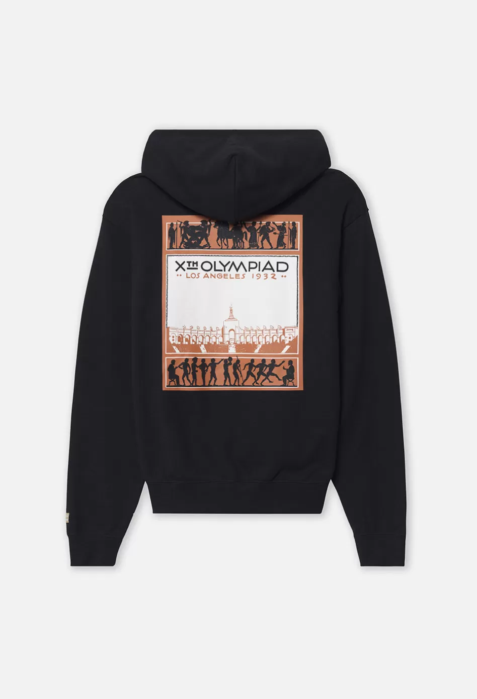 Cheap JOHN ELLIOTT x Olympic Heritage Los Angeles Hoodie Black