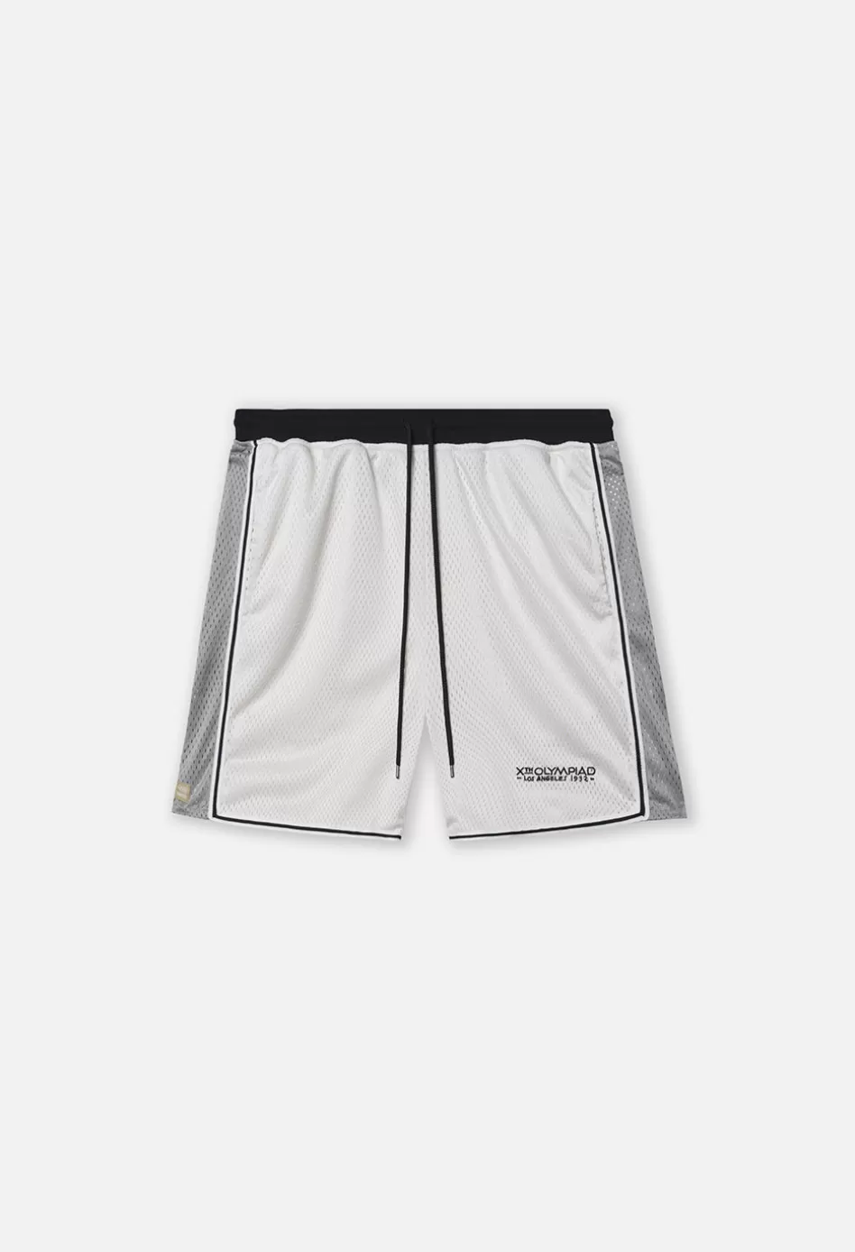 Discount JOHN ELLIOTT x Olympic Heritage Los Angeles Shorts WhitexGrey