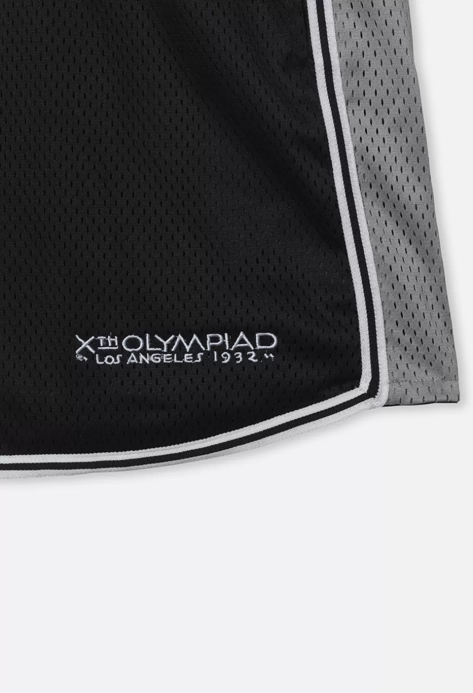 Cheap JOHN ELLIOTT x Olympic Heritage Los Angeles Shorts BlackxGrey
