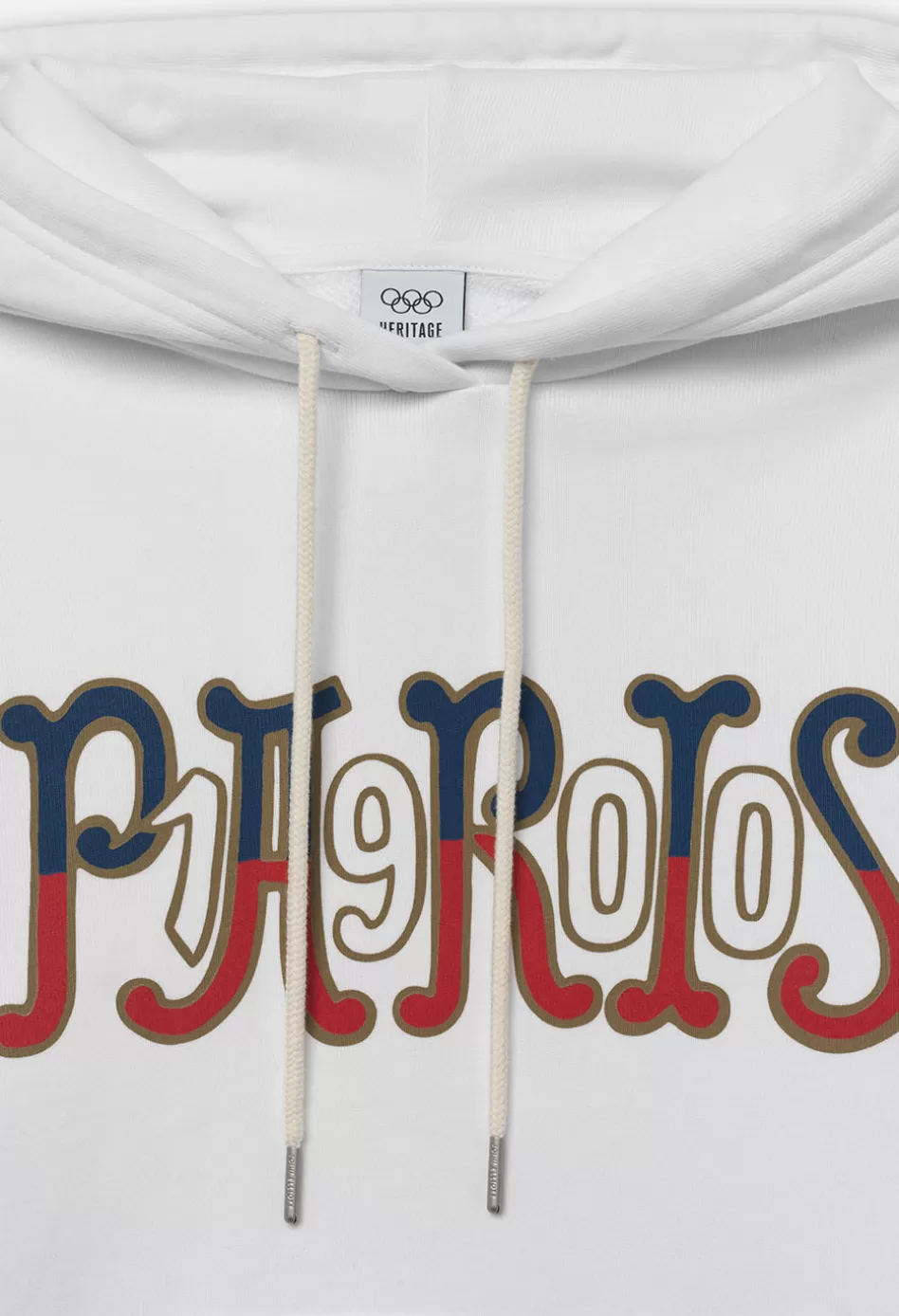 Hot JOHN ELLIOTT x Olympic Heritage Paris Hoodie White