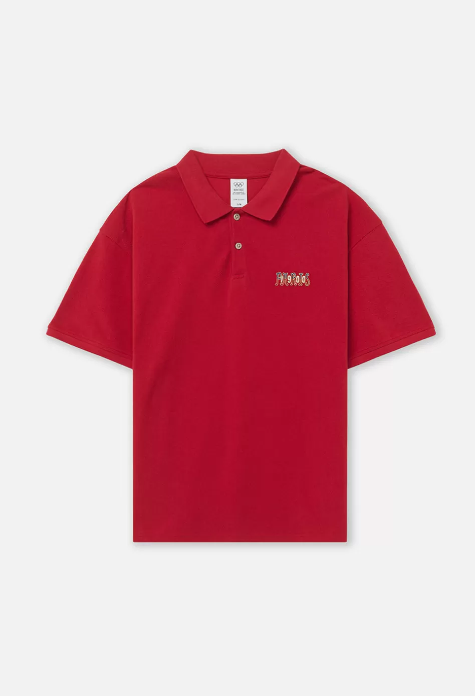 Flash Sale JOHN ELLIOTT x Olympic Heritage Paris Polo Red