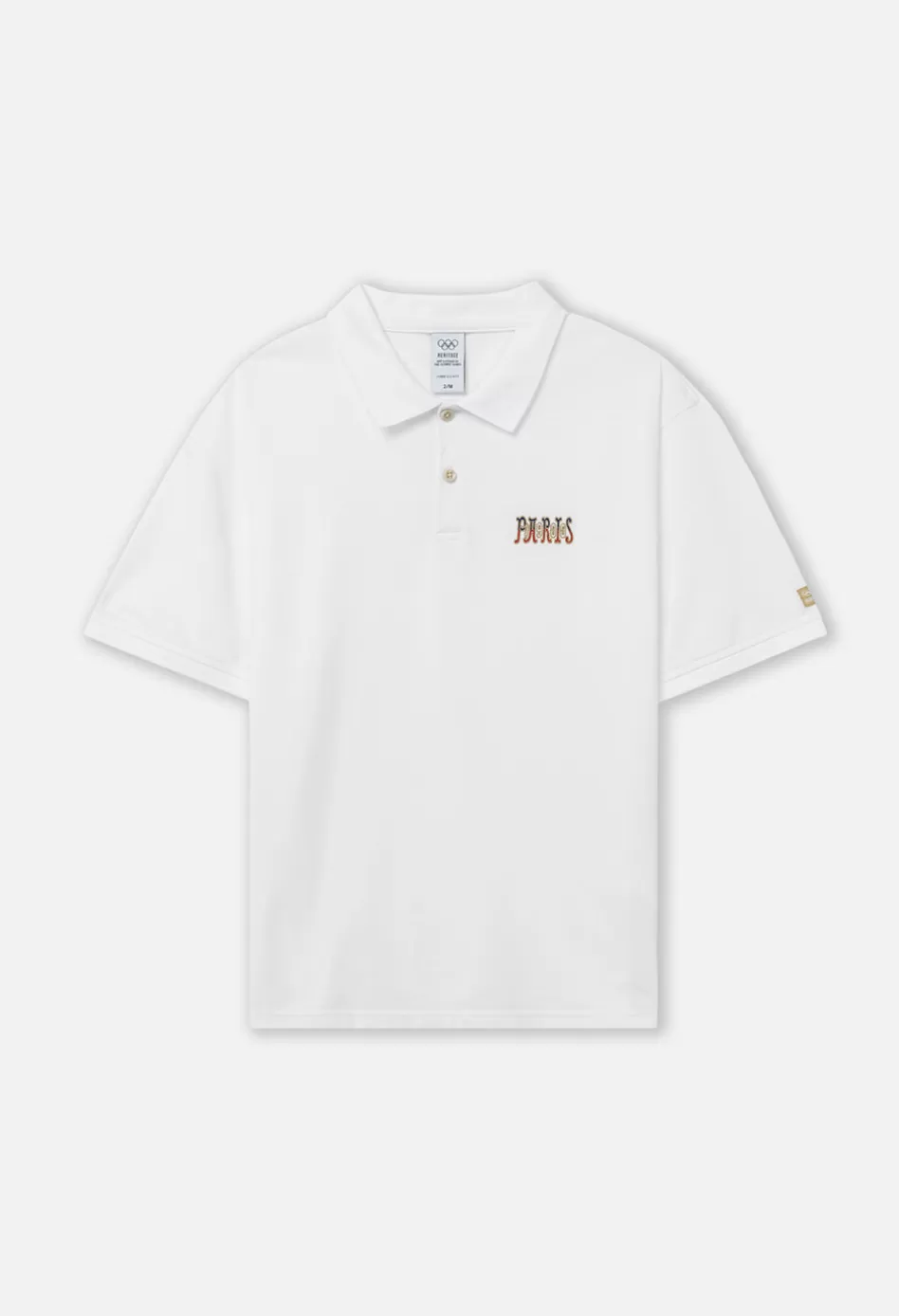 Store JOHN ELLIOTT x Olympic Heritage Paris Polo White