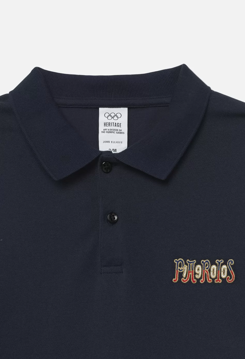 Best JOHN ELLIOTT x Olympic Heritage Paris Polo Navy