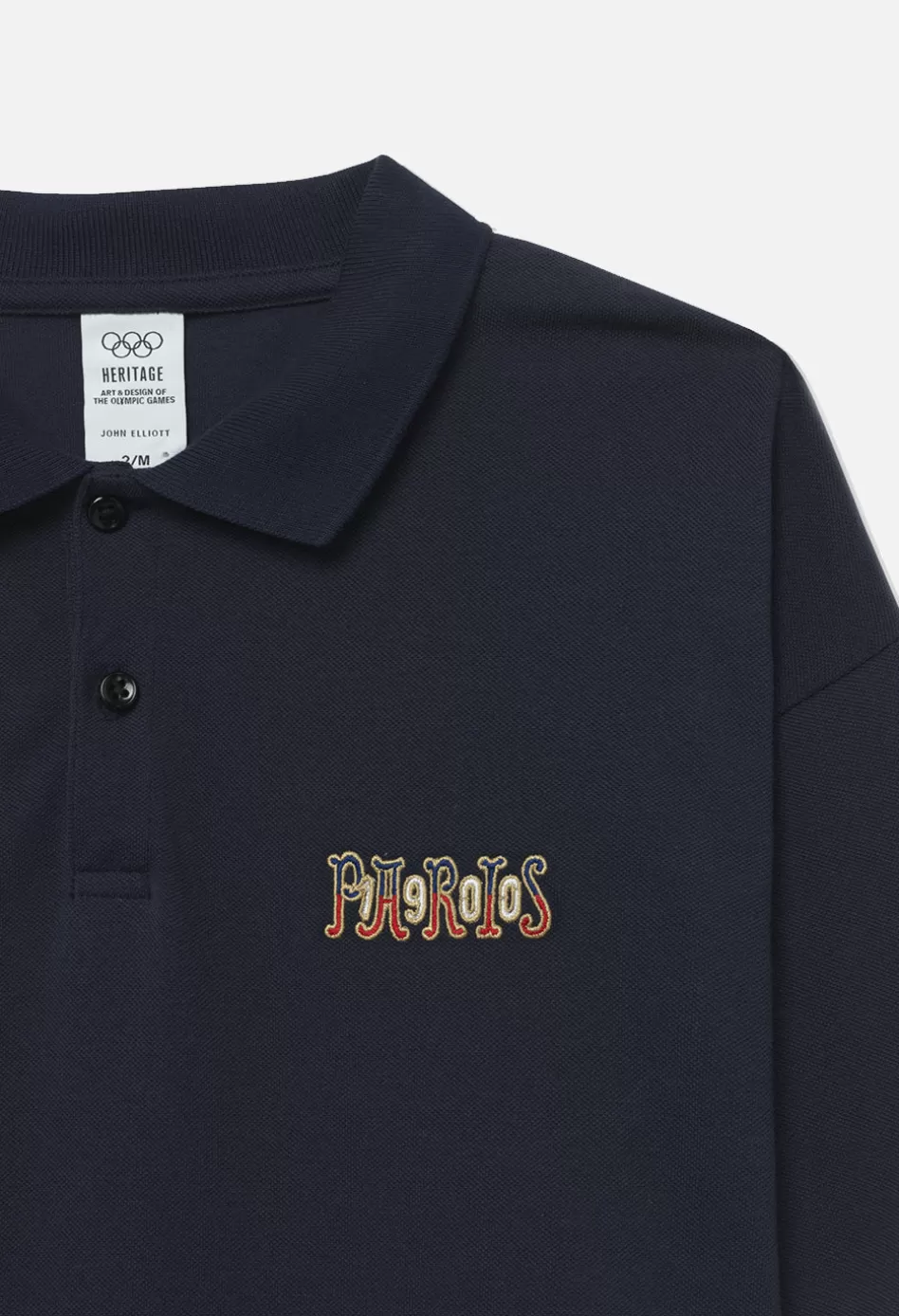 Best JOHN ELLIOTT x Olympic Heritage Paris Polo Navy