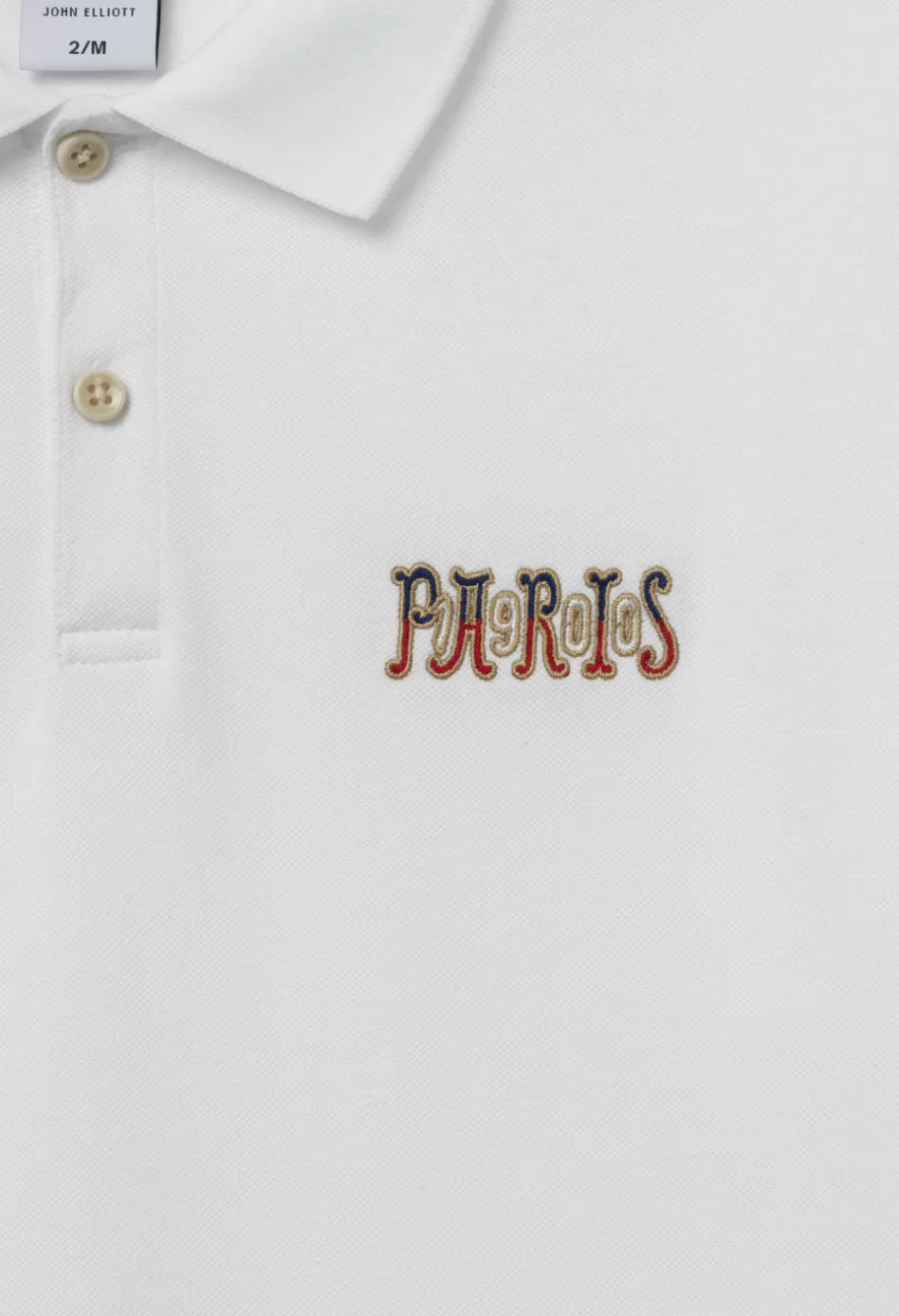 Store JOHN ELLIOTT x Olympic Heritage Paris Polo White