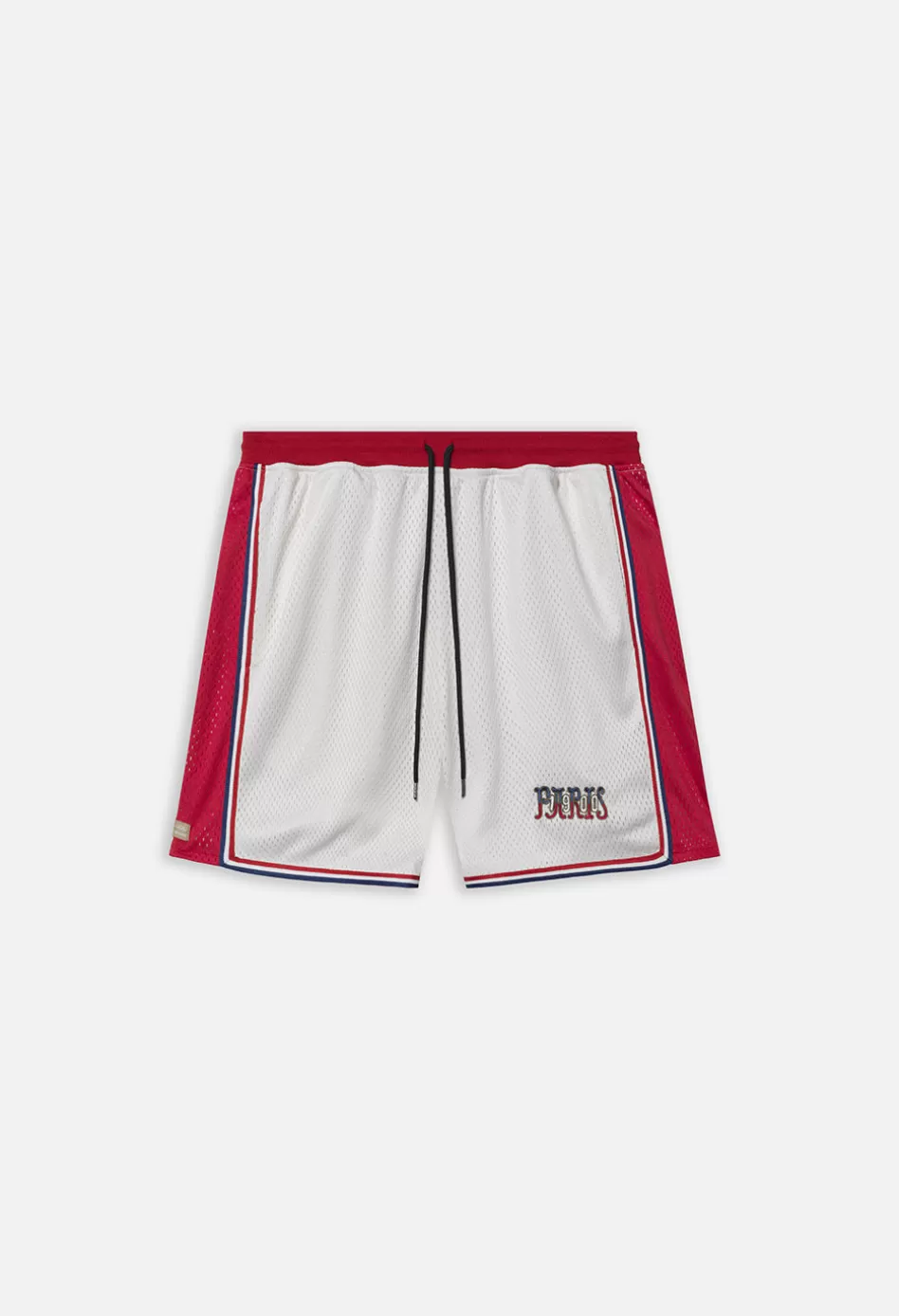 Outlet JOHN ELLIOTT x Olympic Heritage Paris Shorts WhitexRed