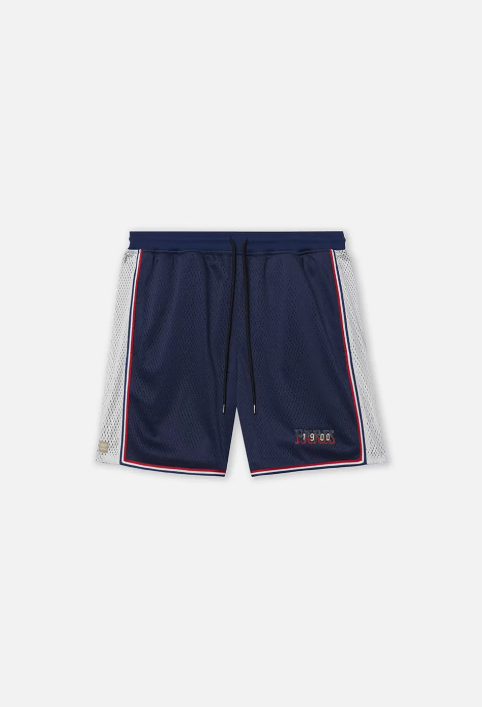 Cheap JOHN ELLIOTT x Olympic Heritage Paris Shorts NavyxWhite