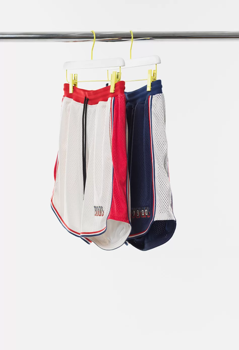 Outlet JOHN ELLIOTT x Olympic Heritage Paris Shorts WhitexRed
