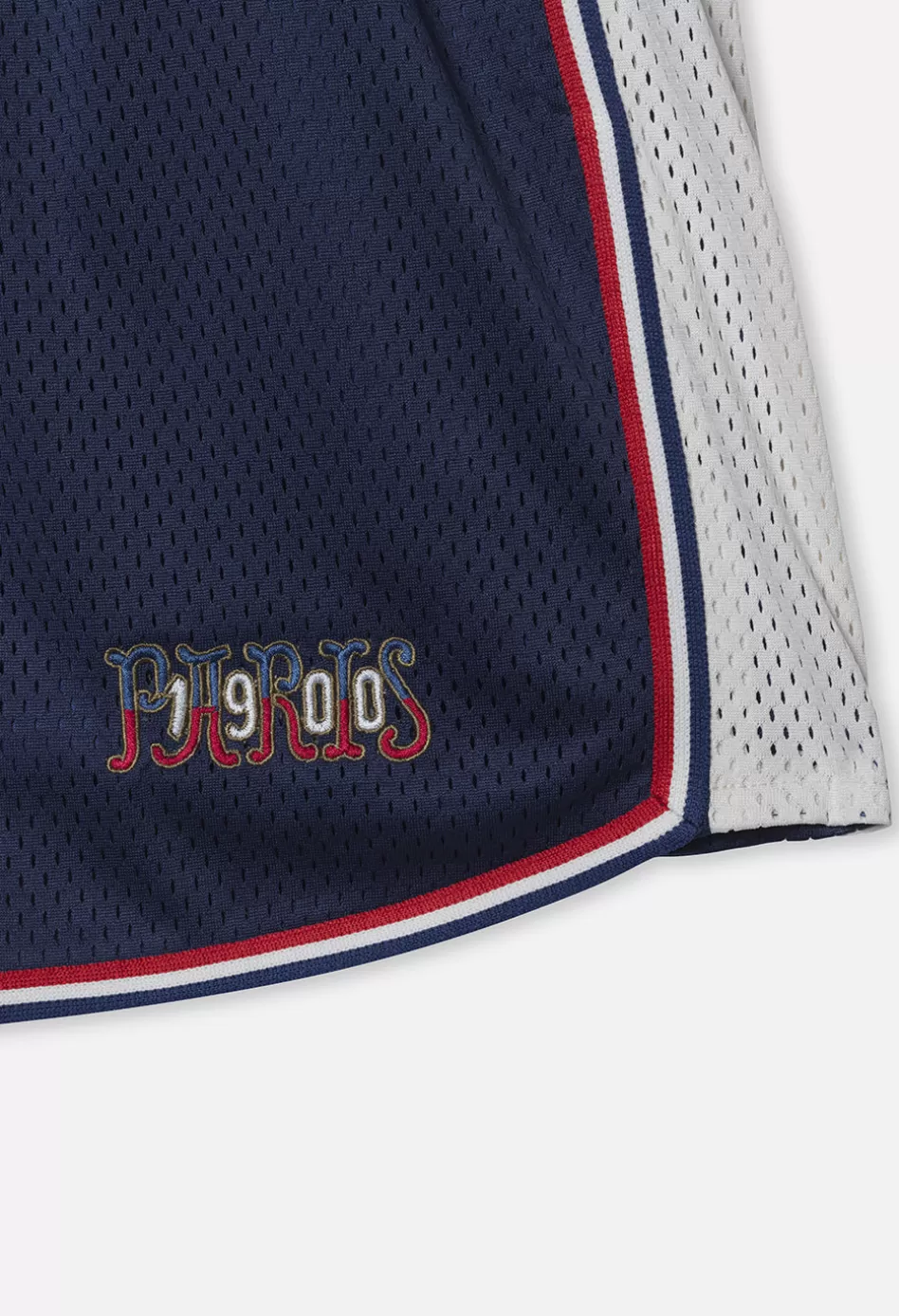Cheap JOHN ELLIOTT x Olympic Heritage Paris Shorts NavyxWhite