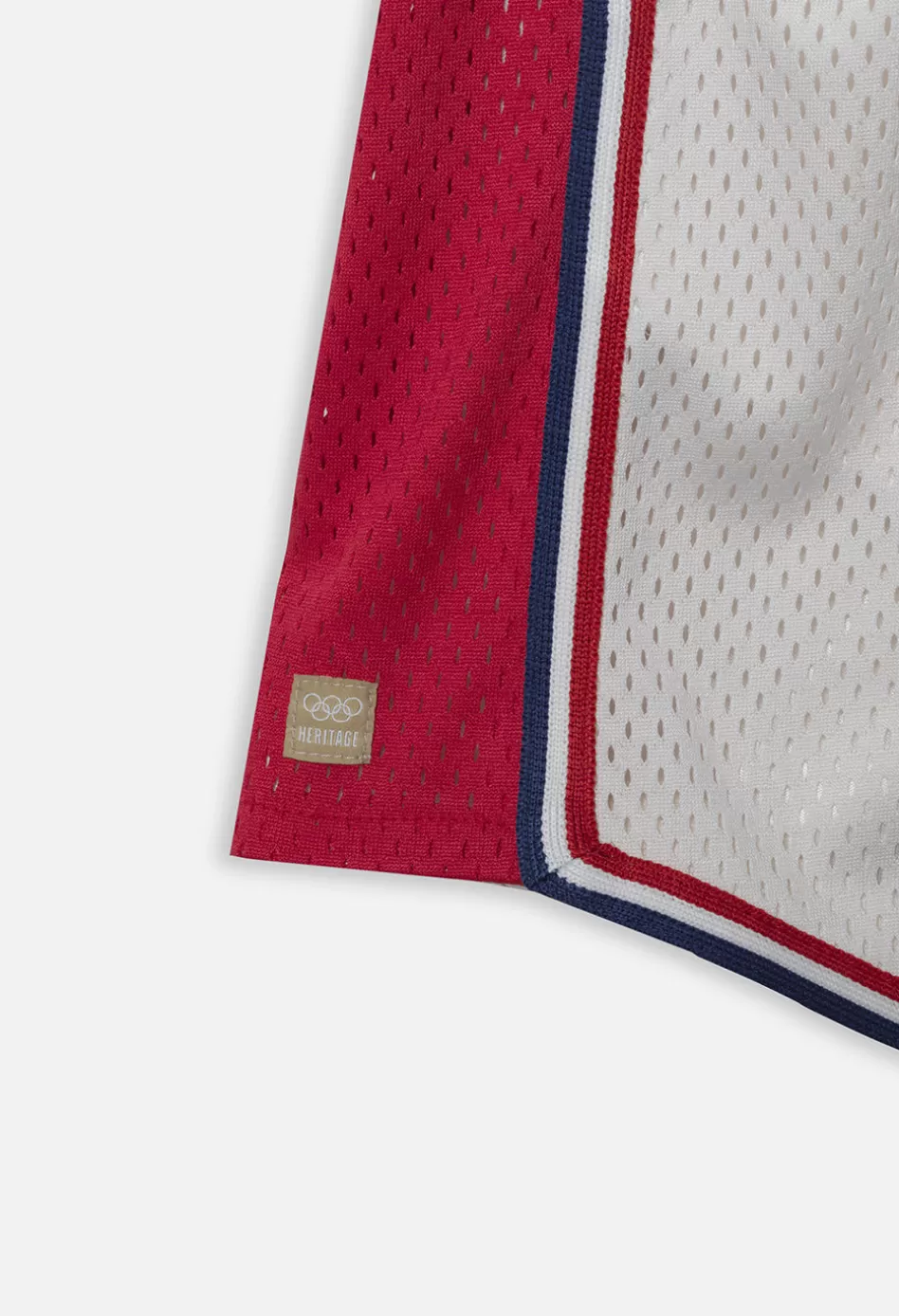 Outlet JOHN ELLIOTT x Olympic Heritage Paris Shorts WhitexRed