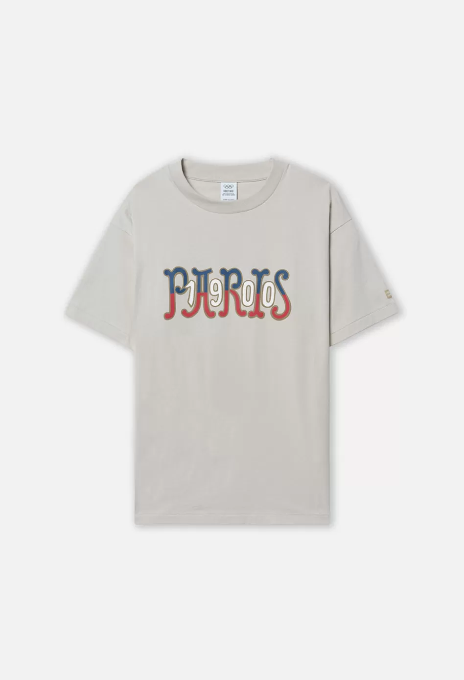 Online JOHN ELLIOTT x Olympic Heritage Paris University Tee Grey