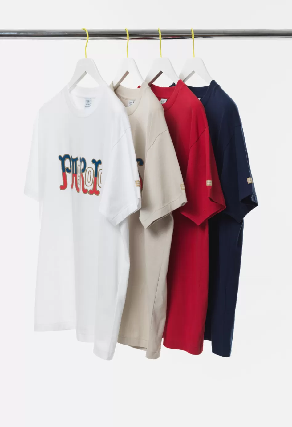 Shop JOHN ELLIOTT x Olympic Heritage Paris University Tee Red