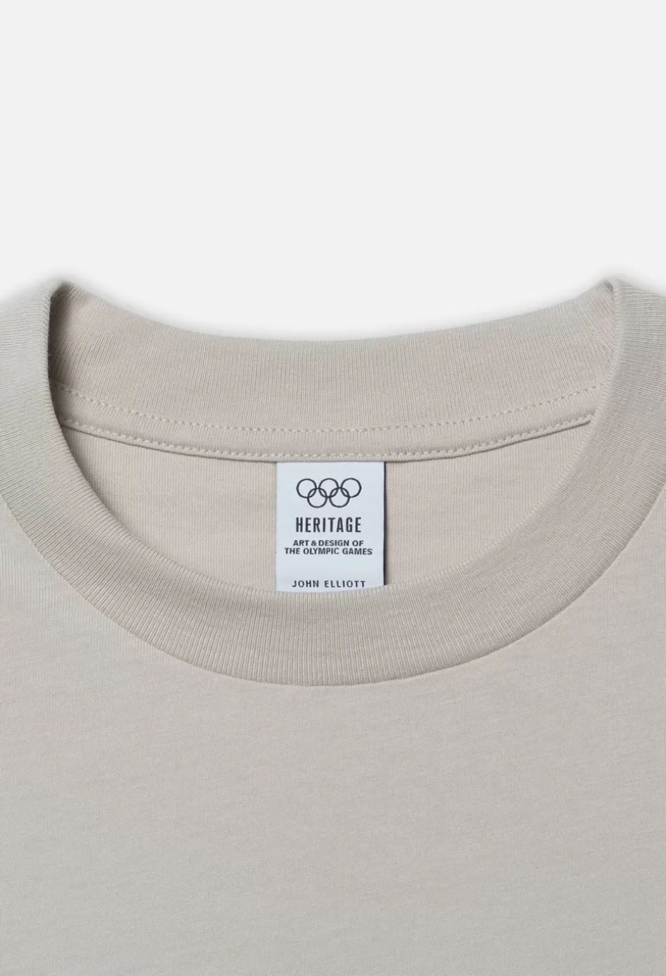 Online JOHN ELLIOTT x Olympic Heritage Paris University Tee Grey