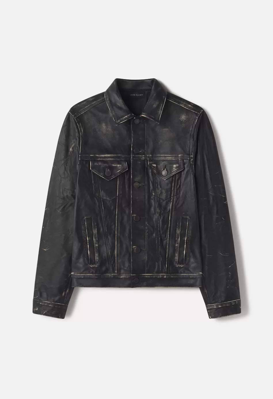 New JOHN ELLIOTT Leather Thumper Jacket Type III Drifter