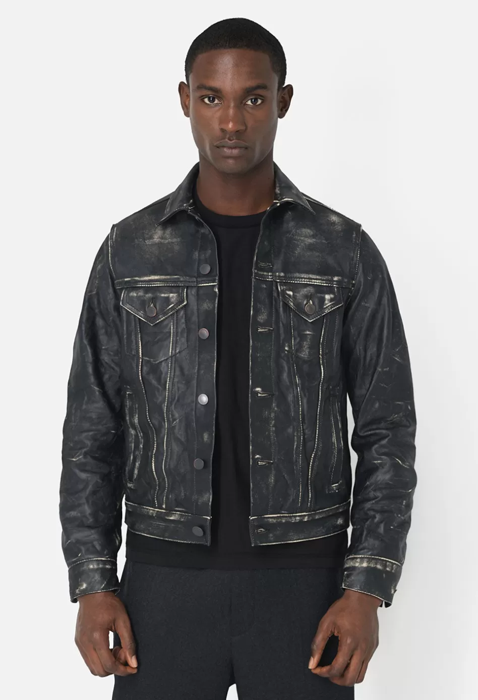 New JOHN ELLIOTT Leather Thumper Jacket Type III Drifter