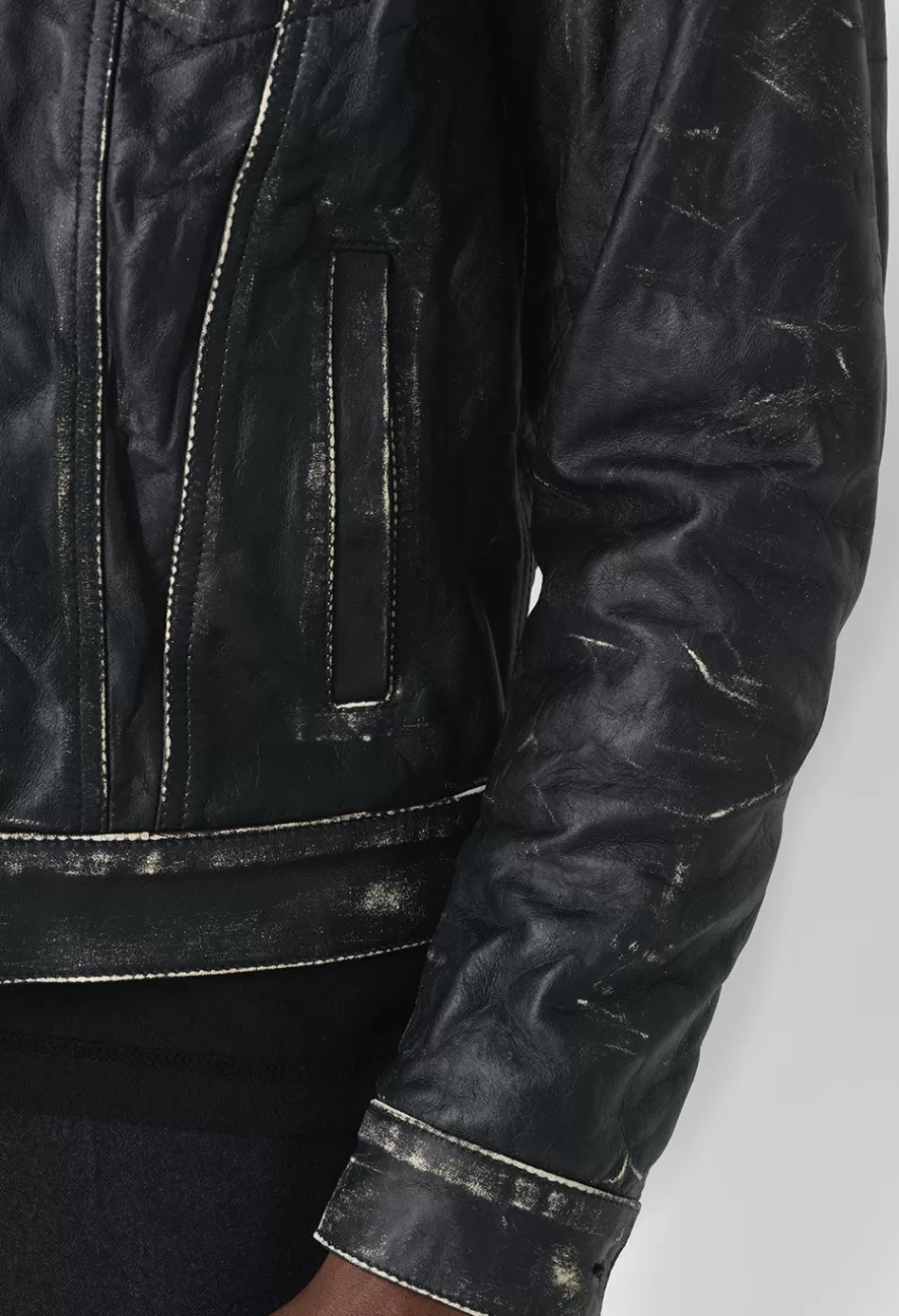 New JOHN ELLIOTT Leather Thumper Jacket Type III Drifter