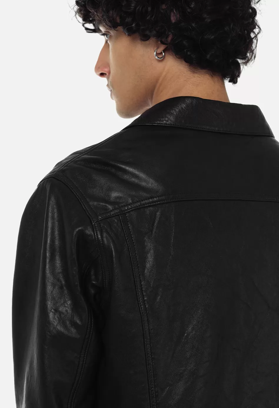 Flash Sale JOHN ELLIOTT Leather Thumper Jacket Type III Black