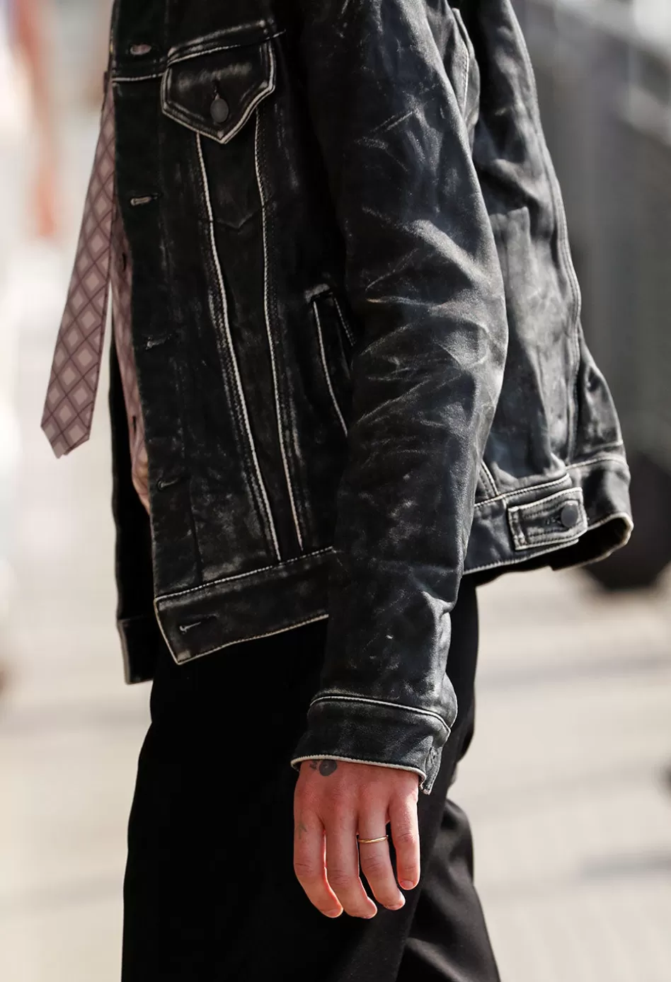 New JOHN ELLIOTT Leather Thumper Jacket Type III Drifter