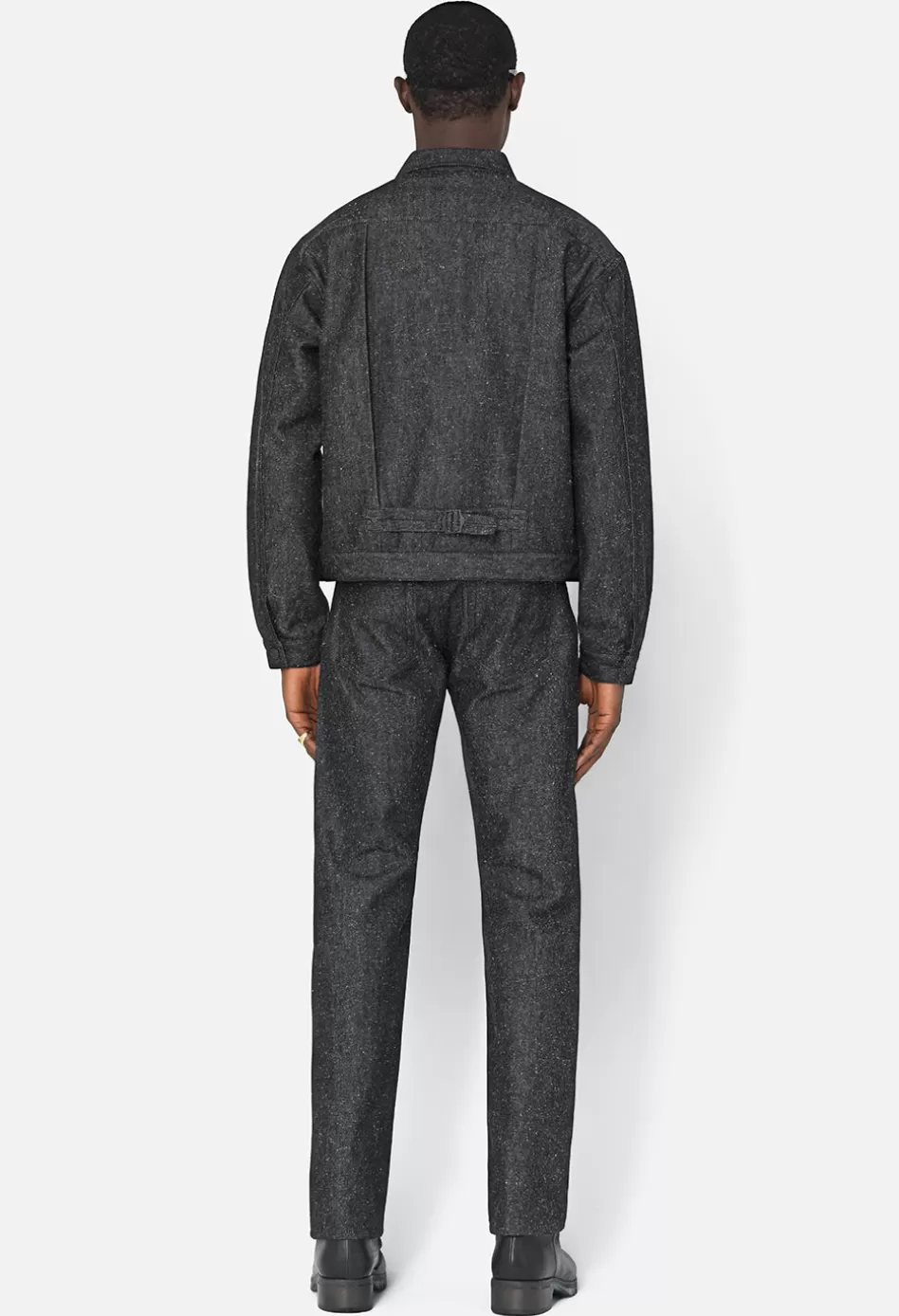 Store JOHN ELLIOTT Silk Noil Cropped Thumper Jacket Type II RawBlack