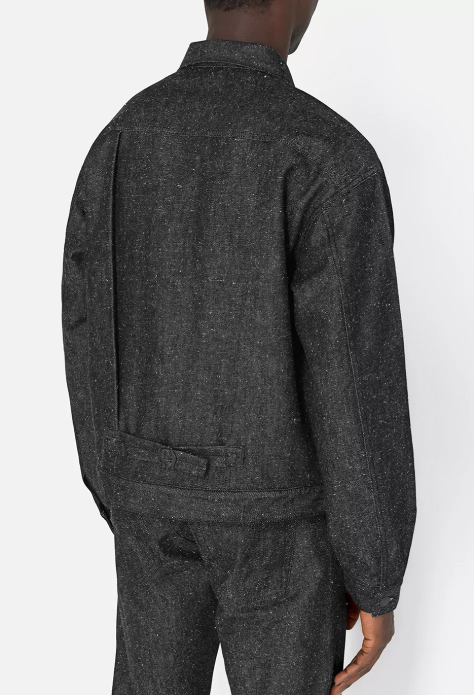 Store JOHN ELLIOTT Silk Noil Cropped Thumper Jacket Type II RawBlack