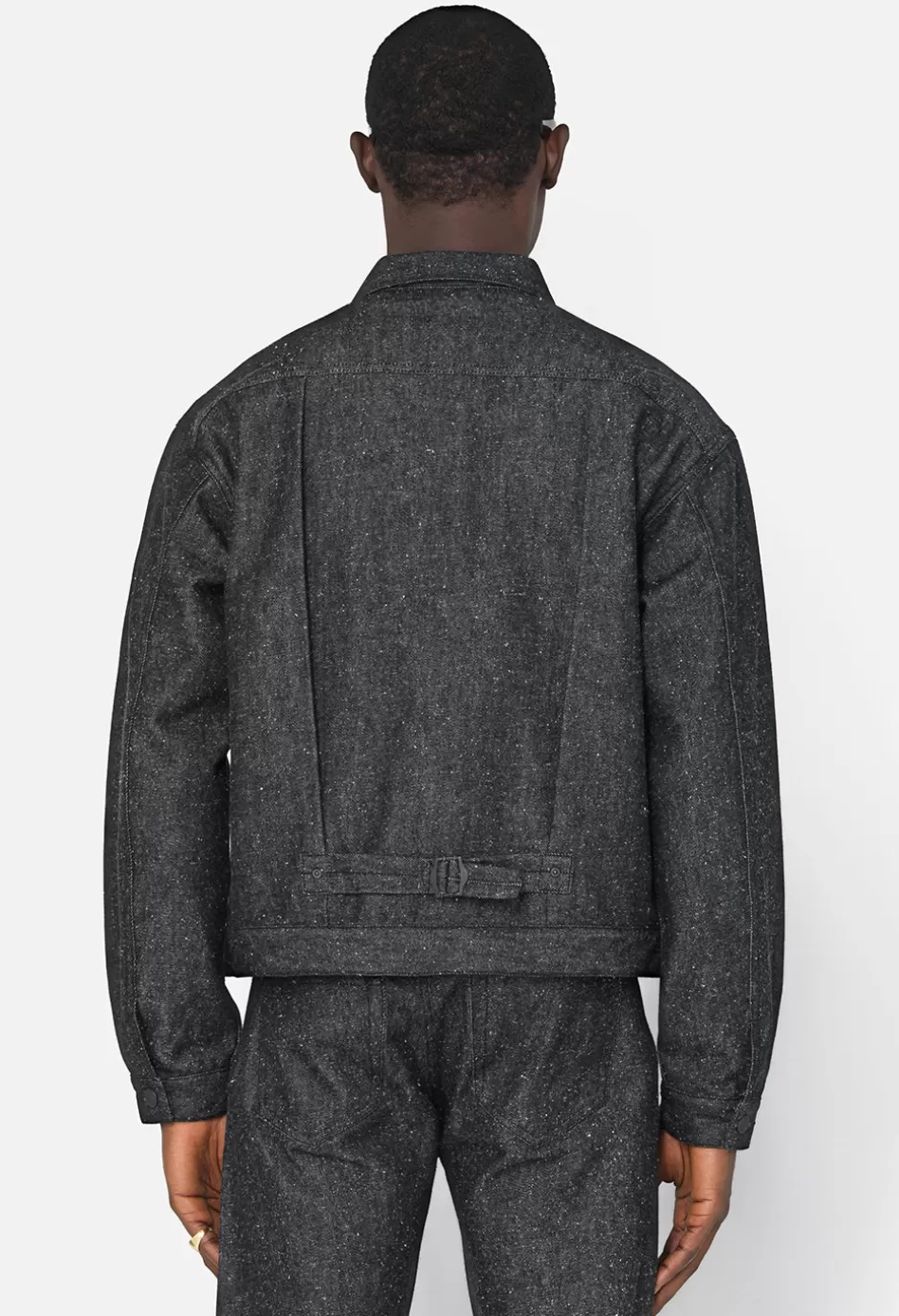 Store JOHN ELLIOTT Silk Noil Cropped Thumper Jacket Type II RawBlack