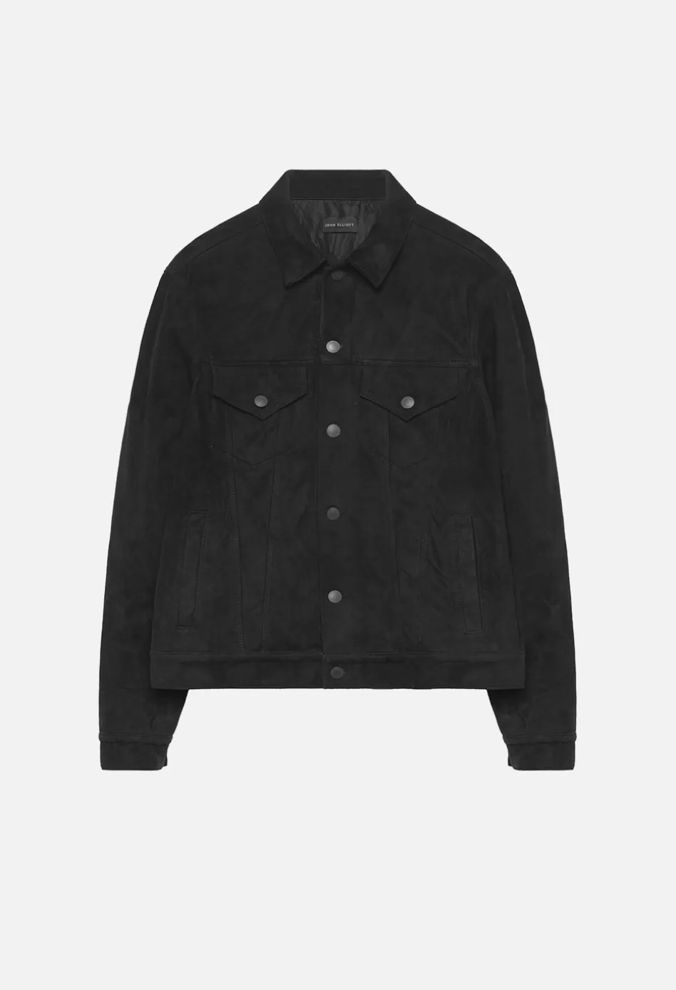 Clearance JOHN ELLIOTT Suede Thumper Jacket Type III Black
