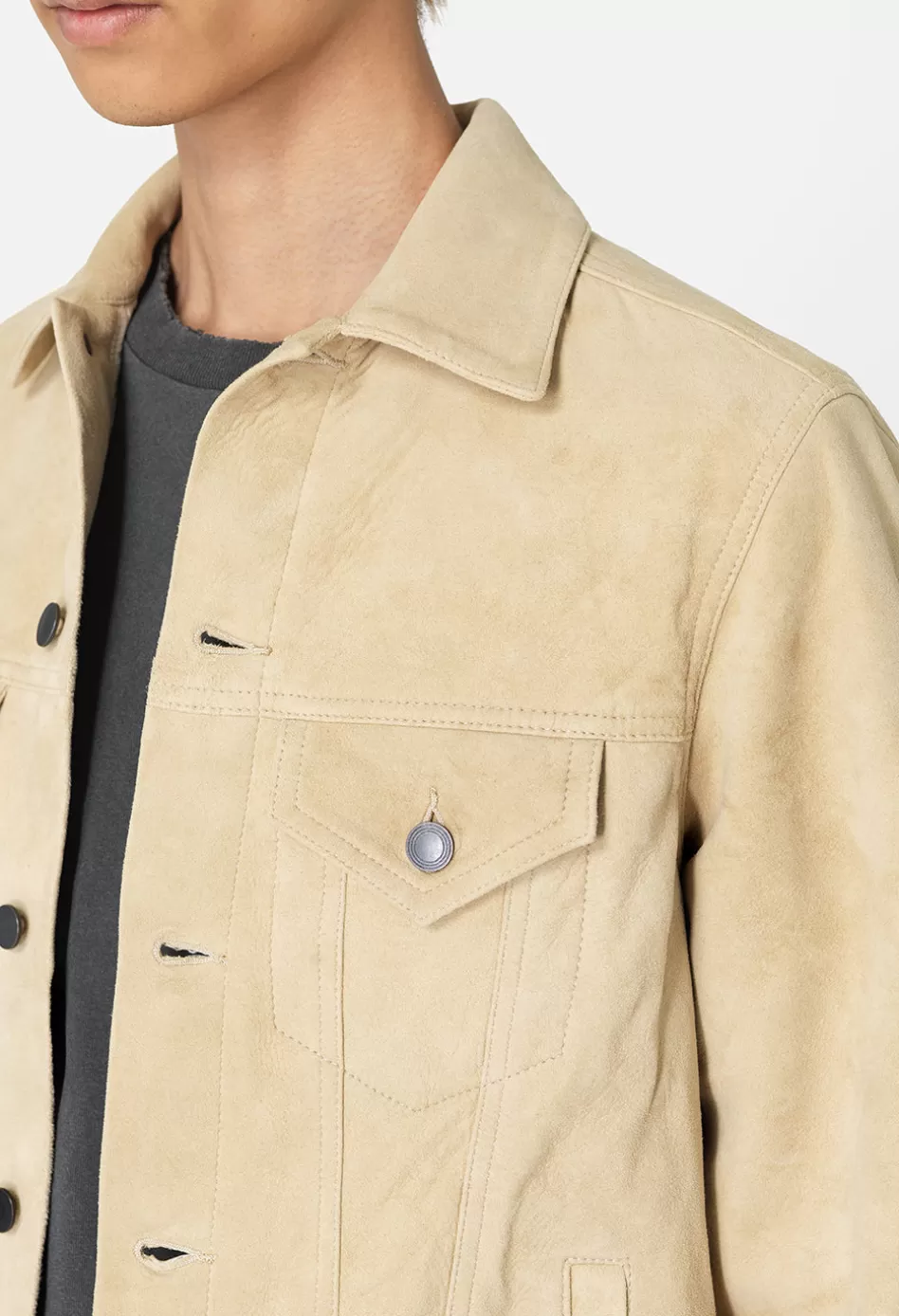 Best JOHN ELLIOTT Suede Thumper Jacket Type III Tan