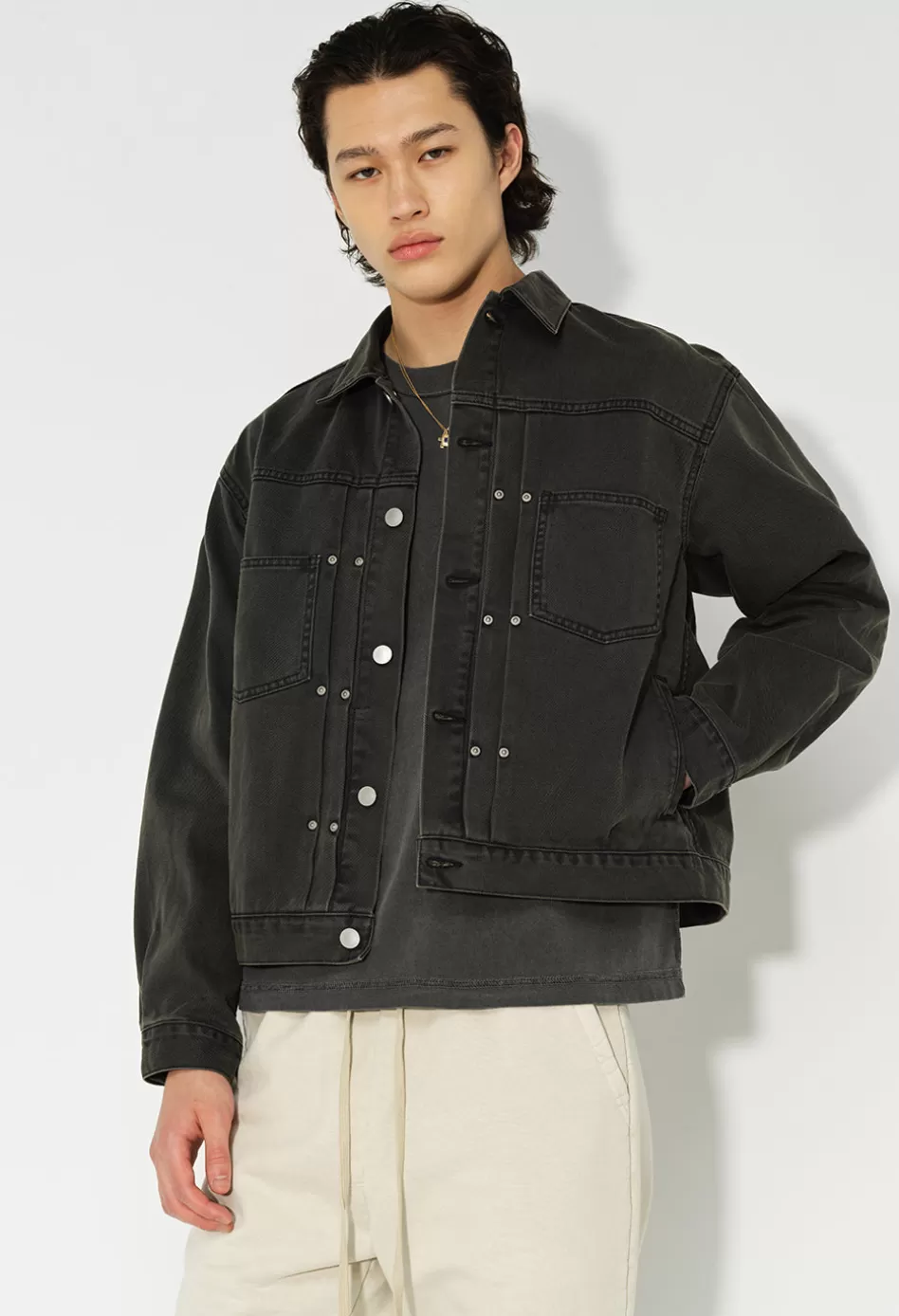 Fashion JOHN ELLIOTT Thumper Jacket Type II Char
