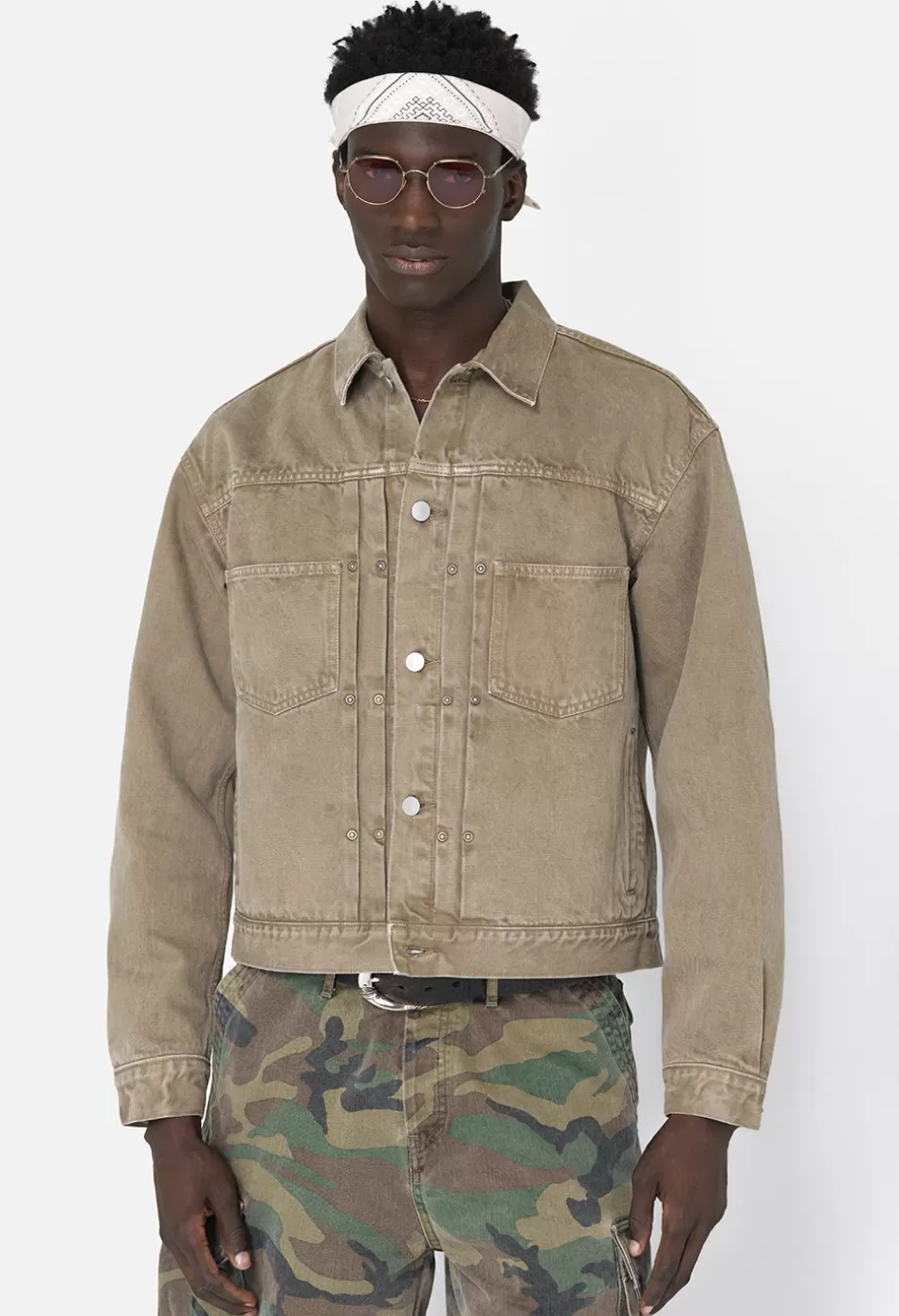 Cheap JOHN ELLIOTT Thumper Jacket Type II Brown