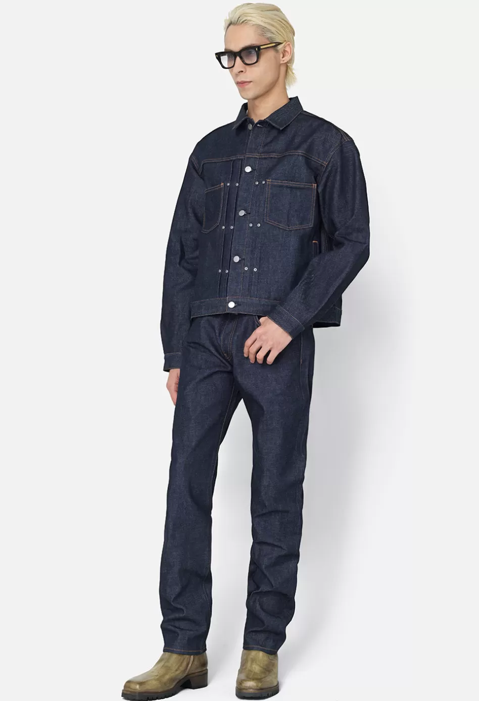 Fashion JOHN ELLIOTT Thumper Jacket Type II RawIndigo