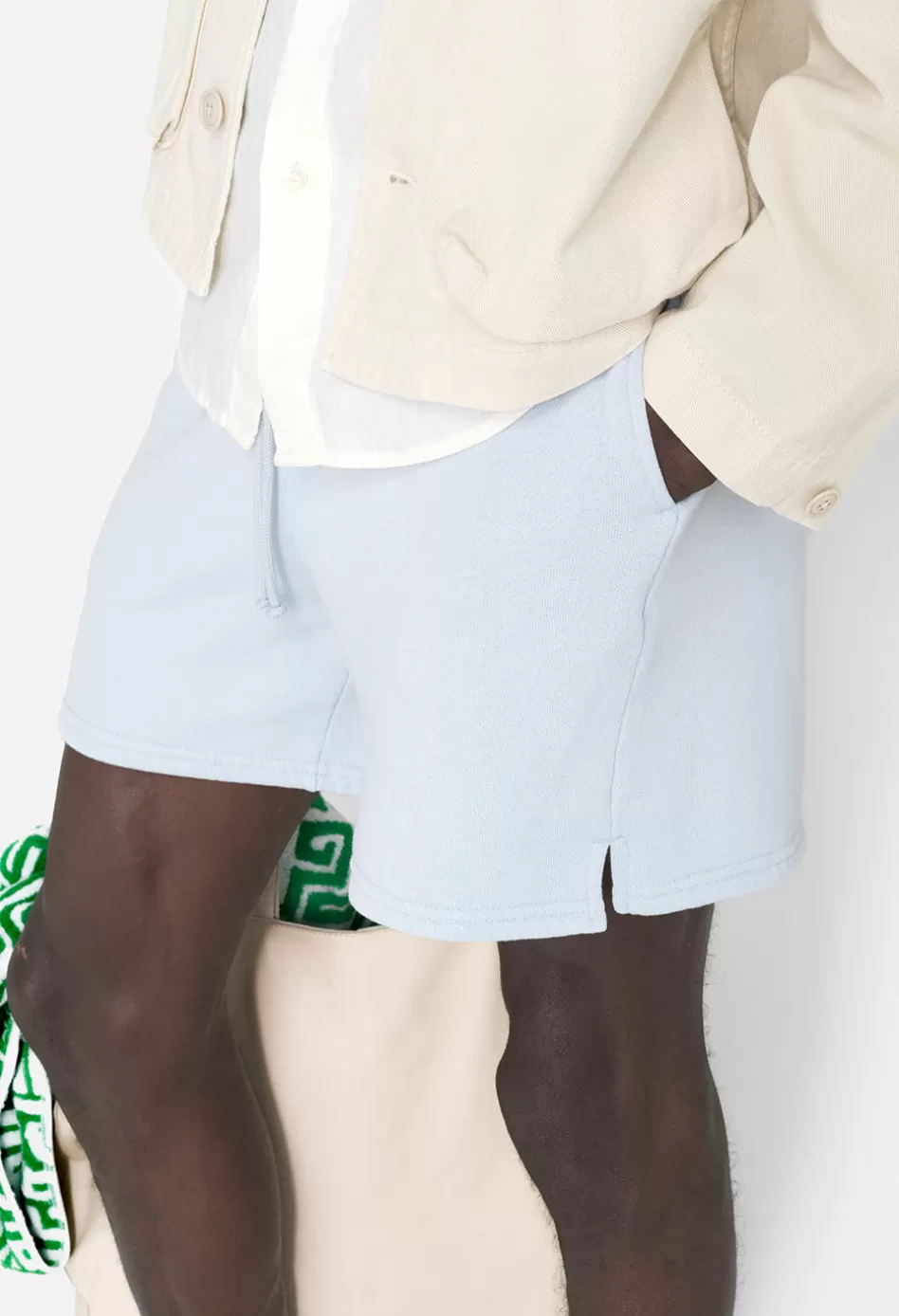 Best JOHN ELLIOTT Vintage Fleece Shorts Frost
