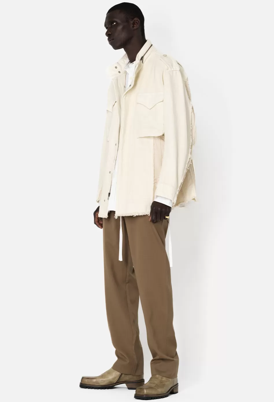 Outlet JOHN ELLIOTT Vintage Slab M-65 Jacket Salt