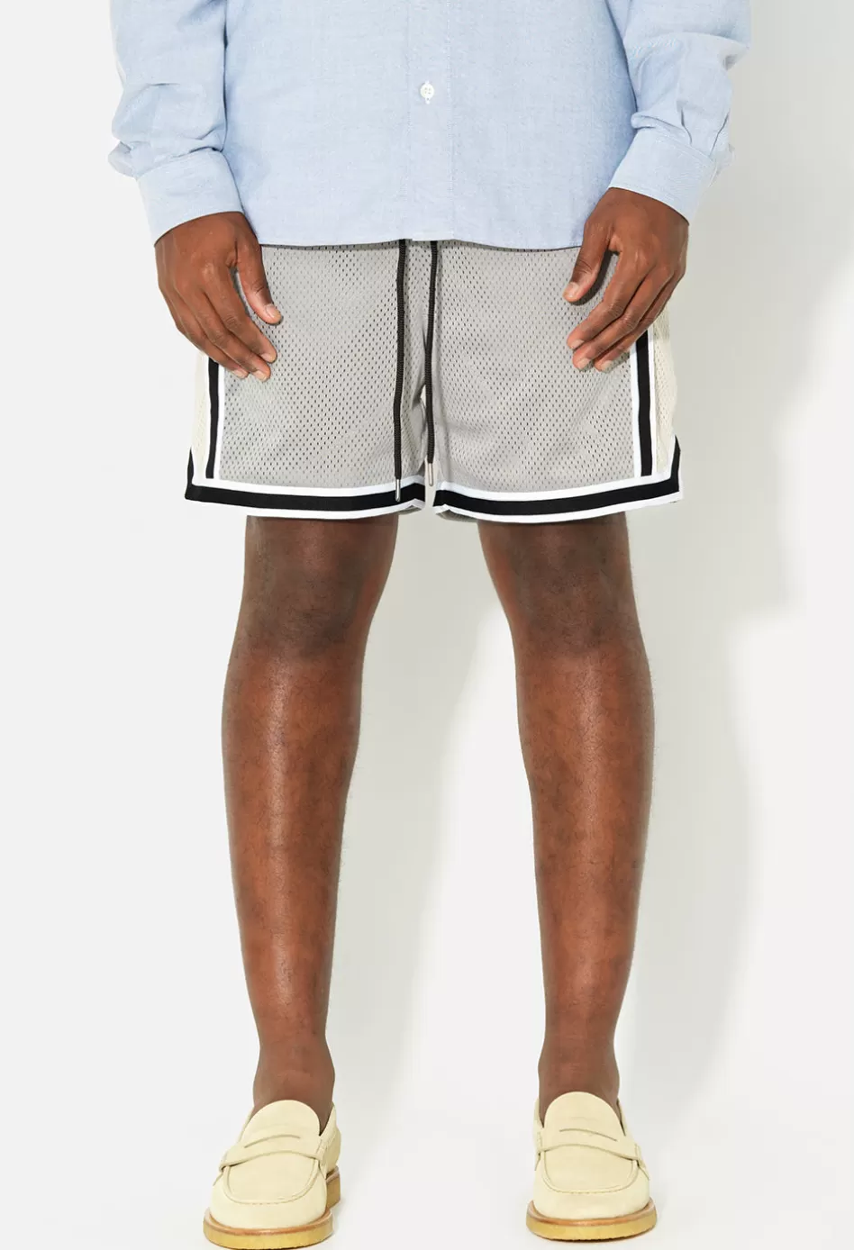Store JOHN ELLIOTT Vintage Varsity Shorts Coyote