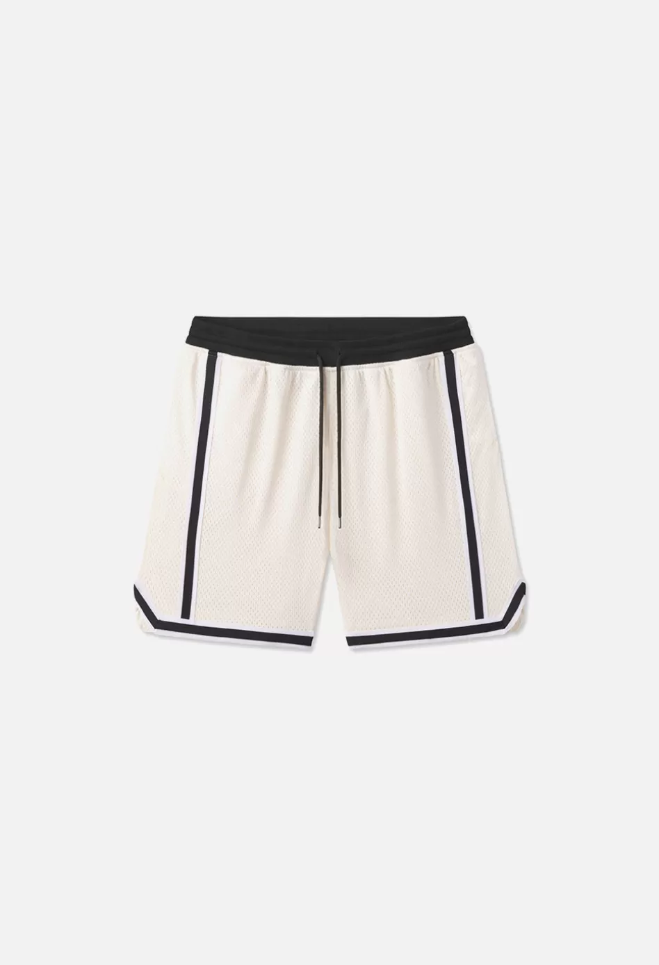 Cheap JOHN ELLIOTT Vintage Varsity Shorts Ivory