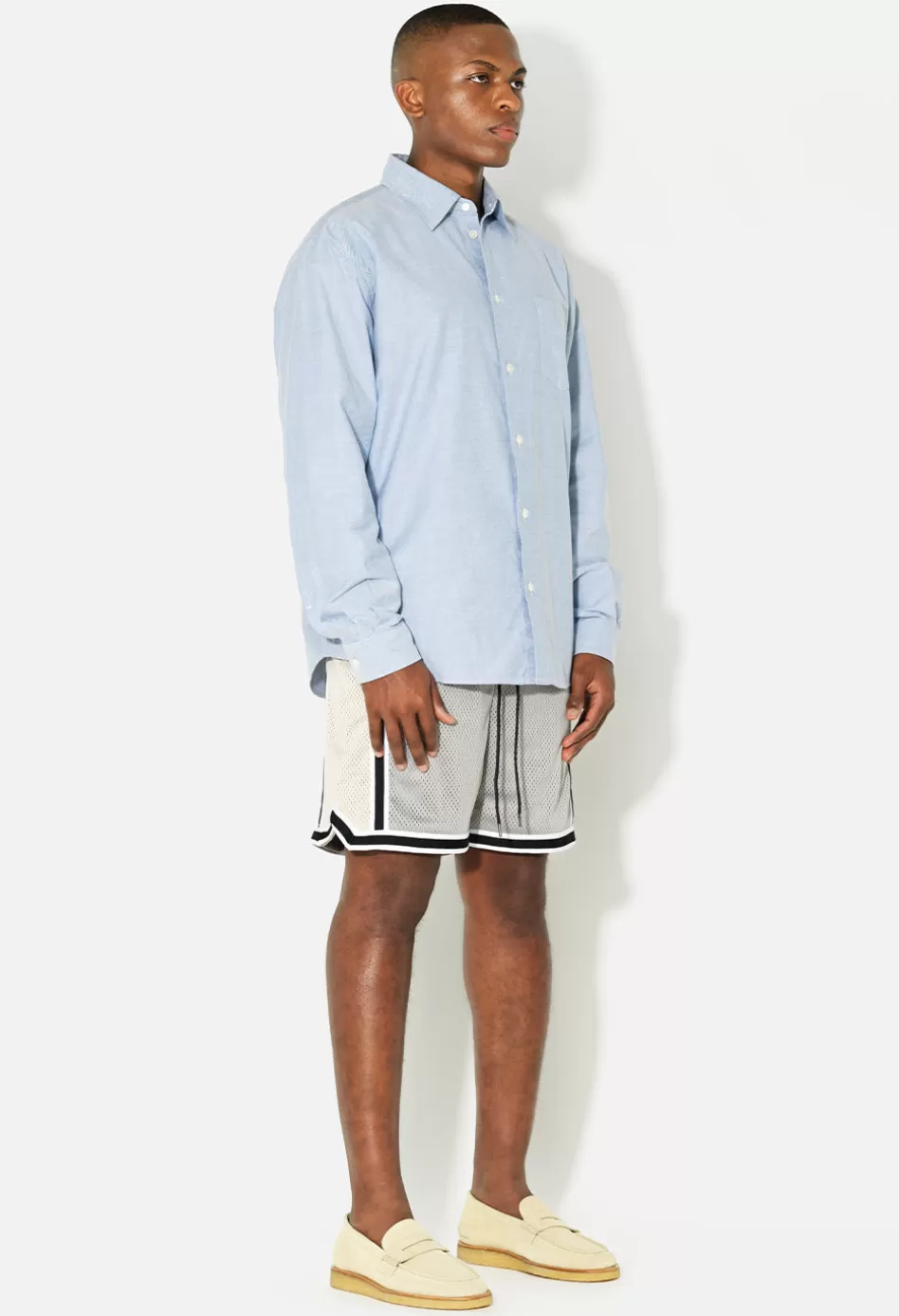 Store JOHN ELLIOTT Vintage Varsity Shorts Coyote