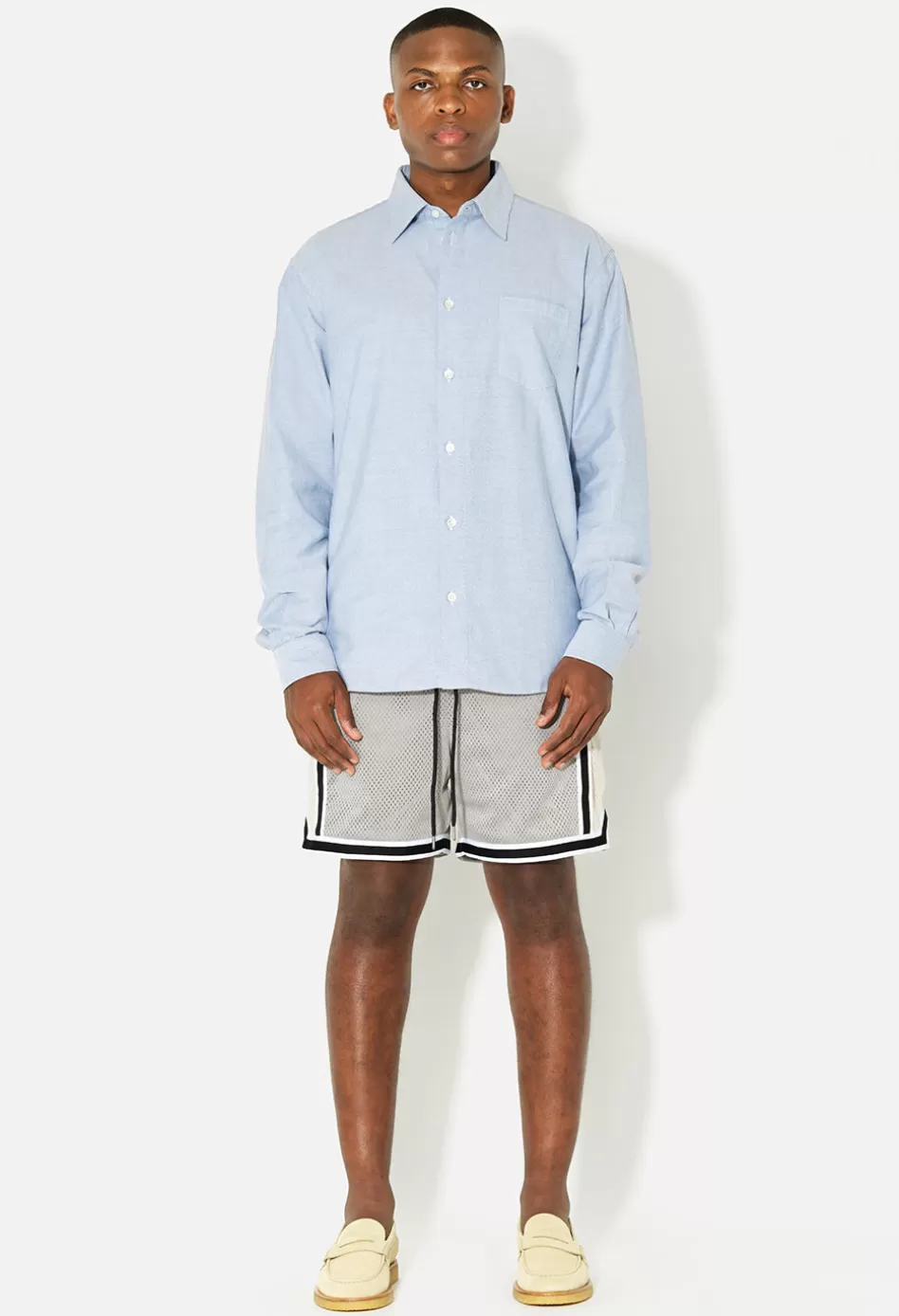 Store JOHN ELLIOTT Vintage Varsity Shorts Coyote