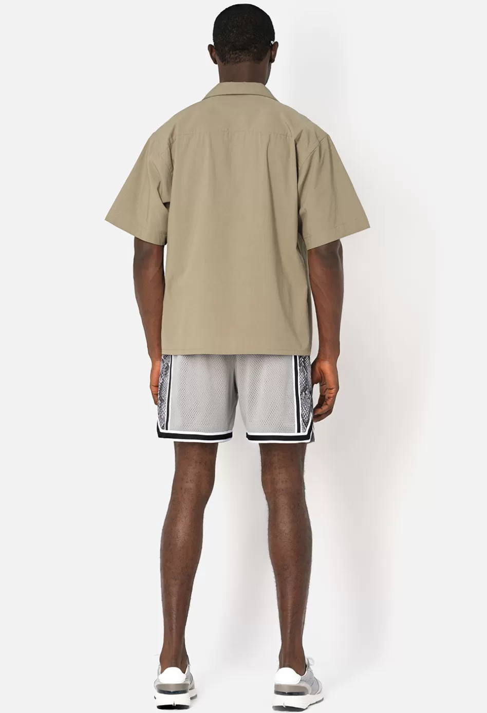 Online JOHN ELLIOTT Vintage Varsity Shorts GreyxSnake
