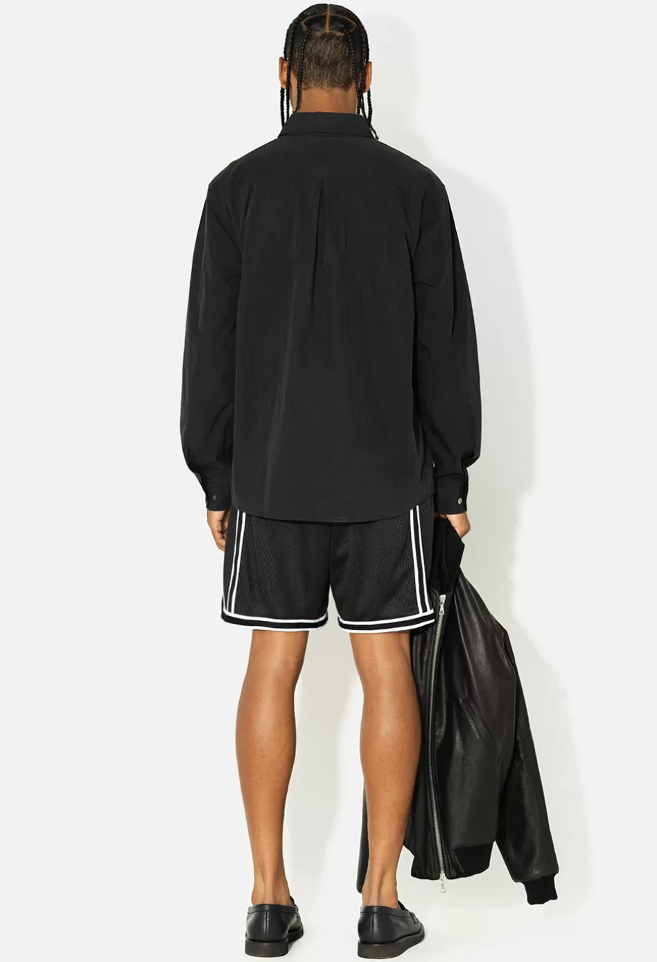 Sale JOHN ELLIOTT Vintage Varsity Shorts Black